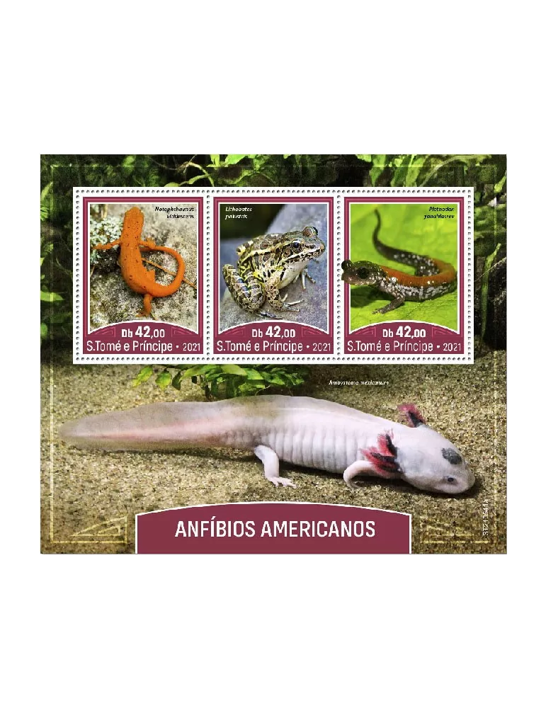 n° 8244/8246 - Timbre SAINT-THOMAS ET PRINCE Poste