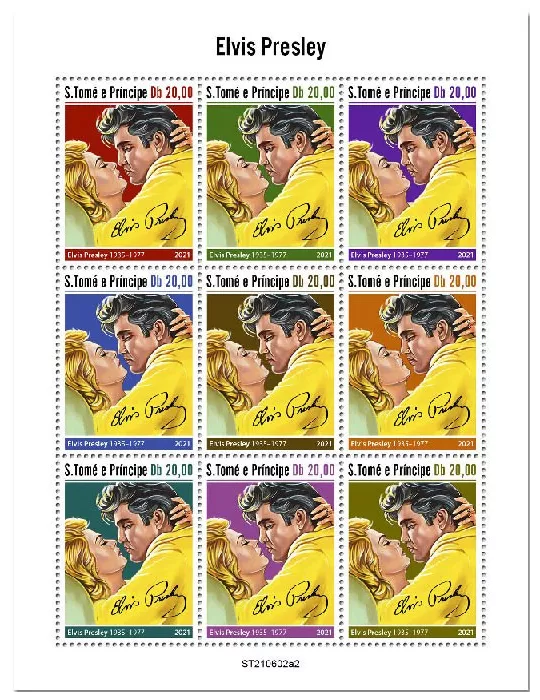 n° 8334/8342 - Timbre SAINT-THOMAS ET PRINCE Poste