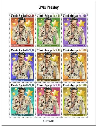 n° 8352/8360 - Timbre SAINT-THOMAS ET PRINCE Poste