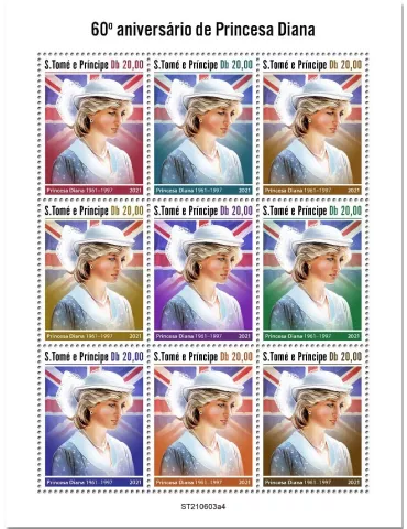 n° 8388/8396 - Timbre SAINT-THOMAS ET PRINCE Poste