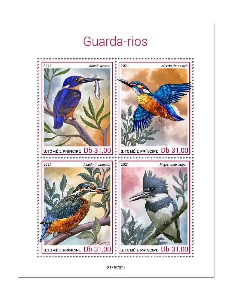 n° 8603/8606 - Timbre SAINT-THOMAS ET PRINCE Poste