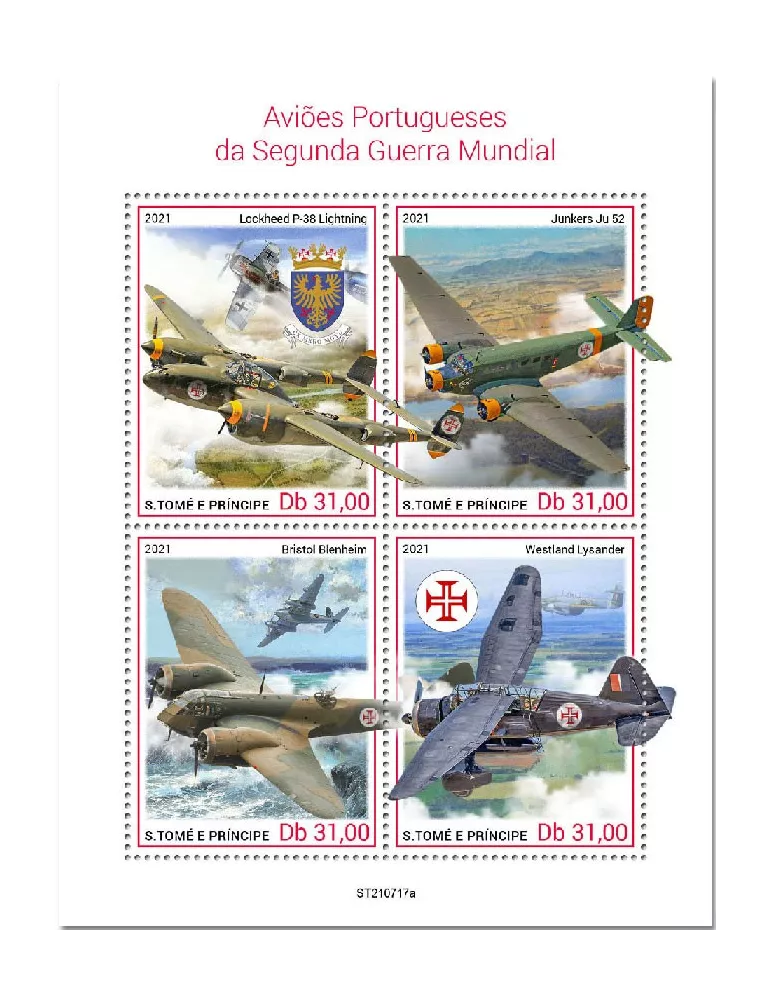 n° 8667/8670 - Timbre SAINT-THOMAS ET PRINCE Poste