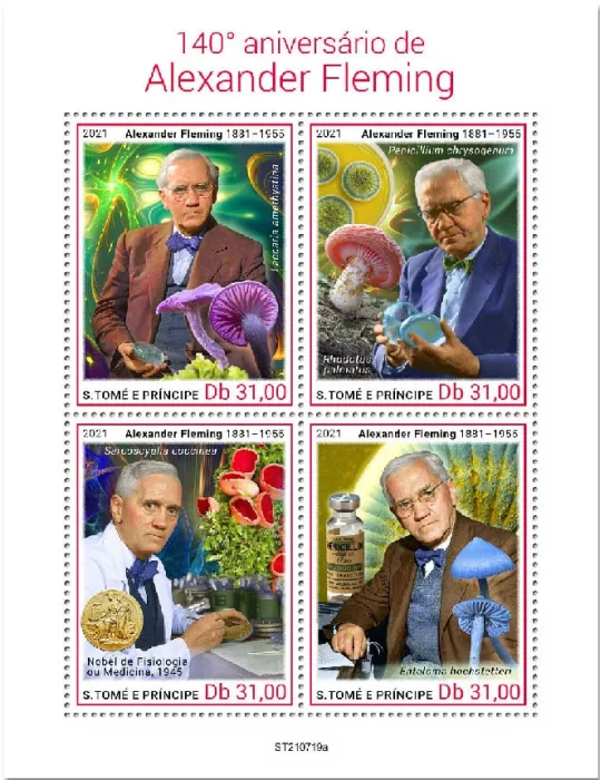 n° 8675/8678 - Timbre SAINT-THOMAS ET PRINCE Poste