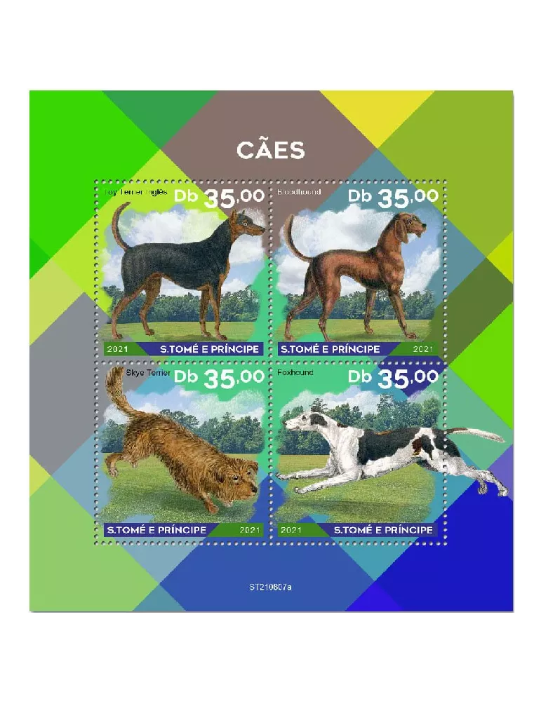 n° 8735/8738 - Timbre SAINT-THOMAS ET PRINCE Poste