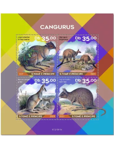 n° 8751/8754 - Timbre SAINT-THOMAS ET PRINCE Poste