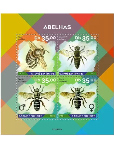 n° 8767/8770 - Timbre SAINT-THOMAS ET PRINCE Poste