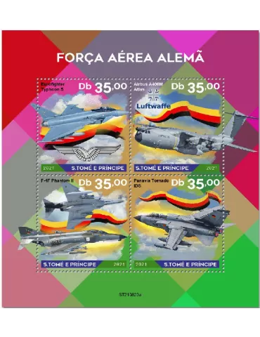 n° 8799/8802 - Timbre SAINT-THOMAS ET PRINCE Poste