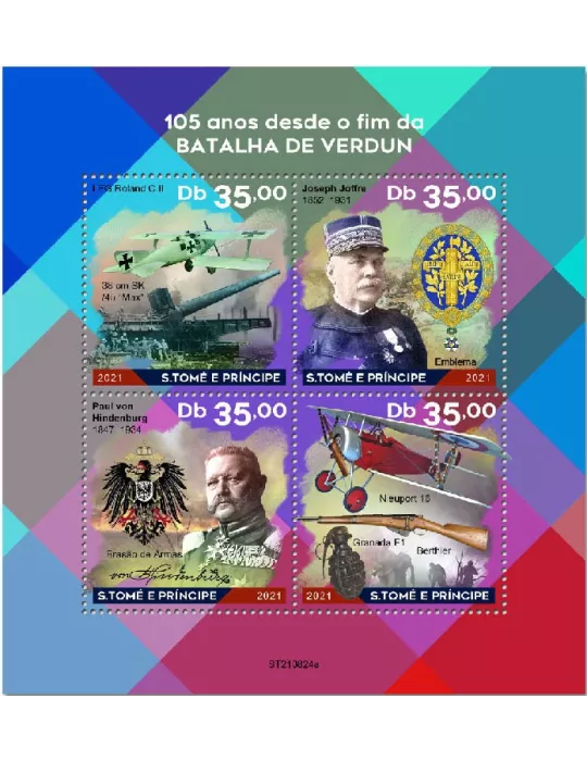 n° 8803/8806 - Timbre SAINT-THOMAS ET PRINCE Poste