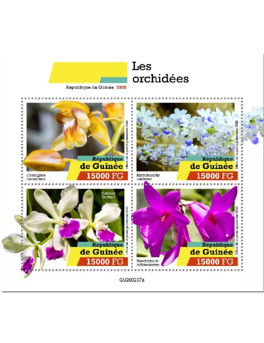 n° 10390/10393 - Timbre GUINEE Poste