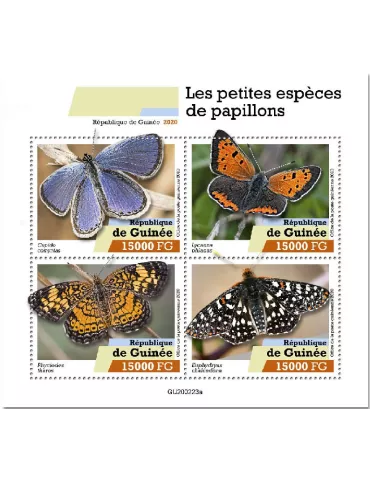 n° 10458/10461 - Timbre GUINEE Poste