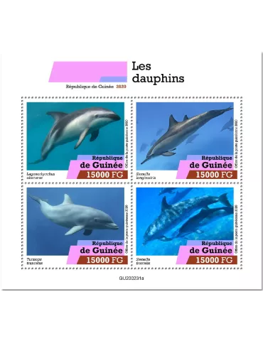 n° 10490/10493 - Timbre GUINEE Poste