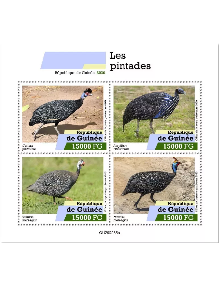 n° 10508/10511 - Timbre GUINEE Poste