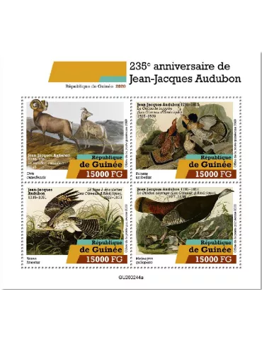n° 10546/10549 - Timbre GUINEE Poste