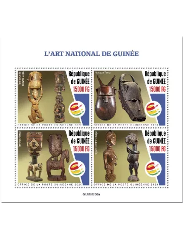 n° 10604/10607 - Timbre GUINEE Poste