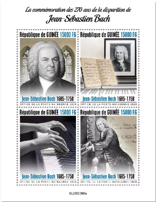 n° 10714/10717 - Timbre GUINEE Poste