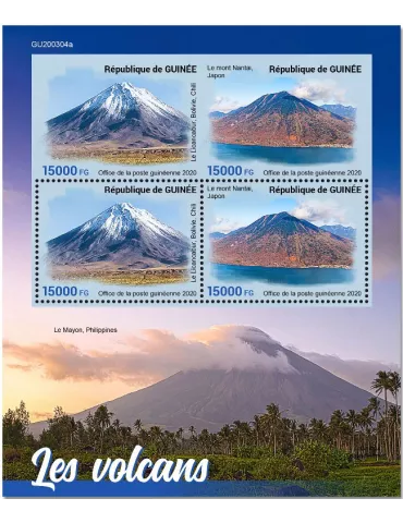 n° 10744/10745 - Timbre GUINEE Poste
