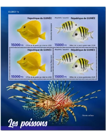 n° 10758/10758 - Timbre GUINEE Poste