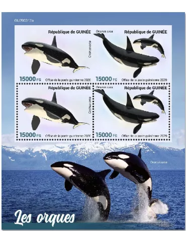 n° 10760/10761 - Timbre GUINEE Poste