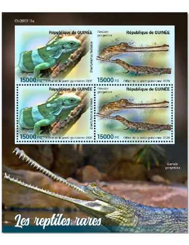 n° 10762/10763 - Timbre GUINEE Poste