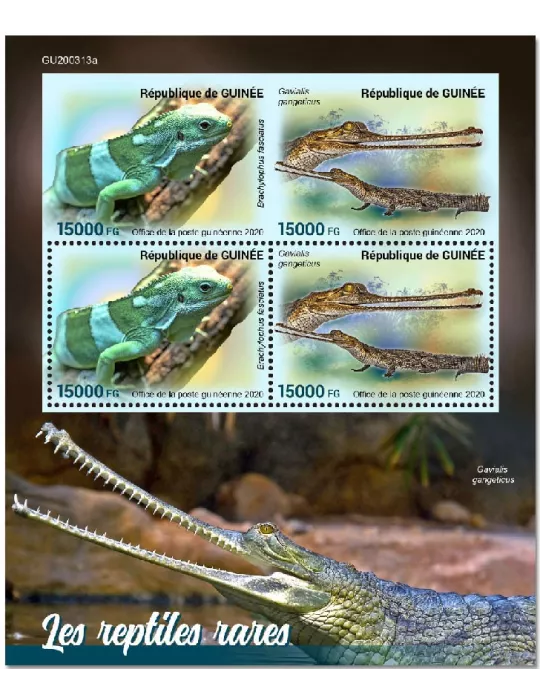 n° 10762/10763 - Timbre GUINEE Poste