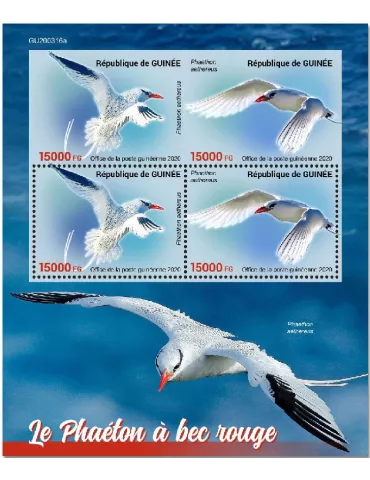 n° 10768/10769 - Timbre GUINEE Poste