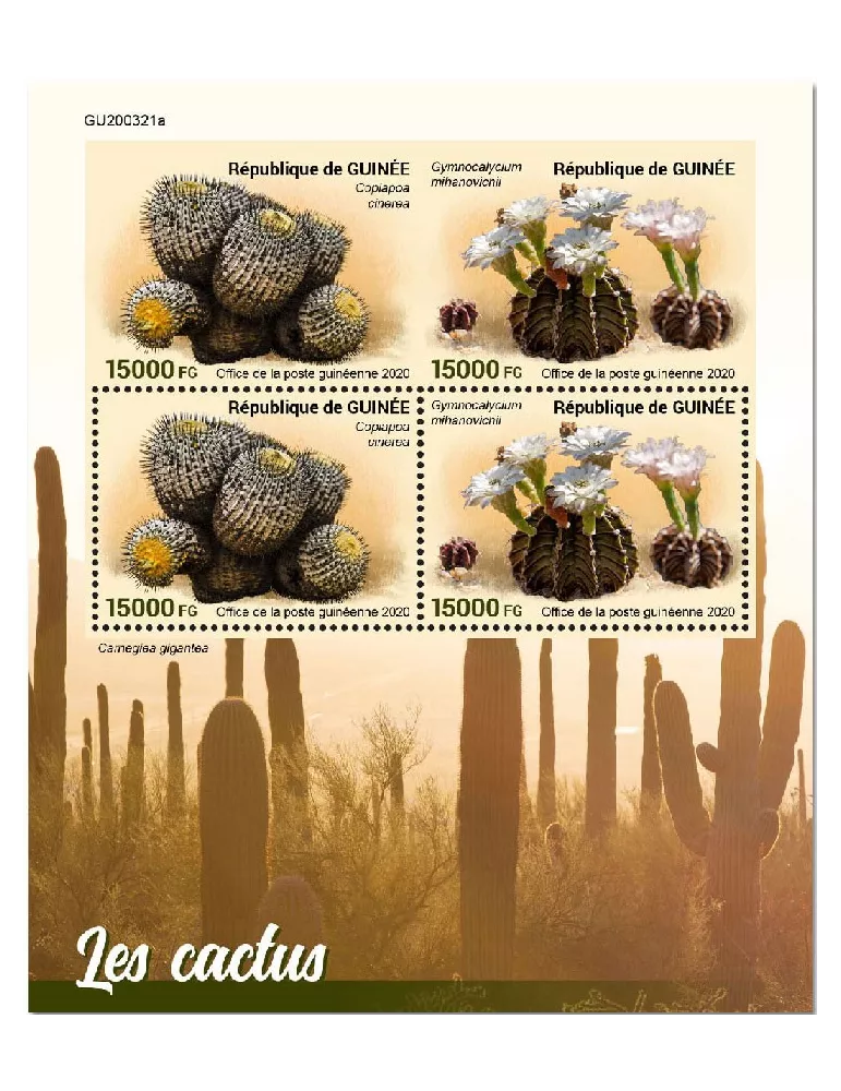 n° 10778/10779 - Timbre GUINEE Poste