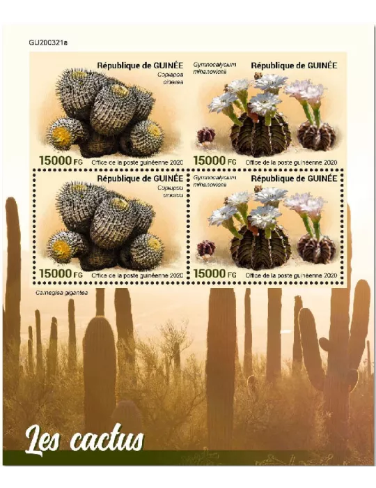 n° 10778/10779 - Timbre GUINEE Poste