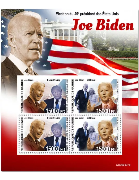 n° 10790/10791 - Timbre GUINEE Poste