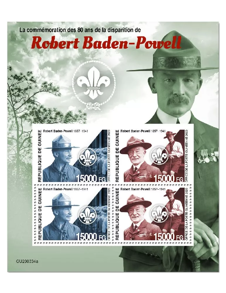 n° 10804/10805 - Timbre GUINEE Poste