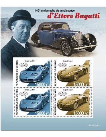 n° 10828/10829 - Timbre GUINEE Poste