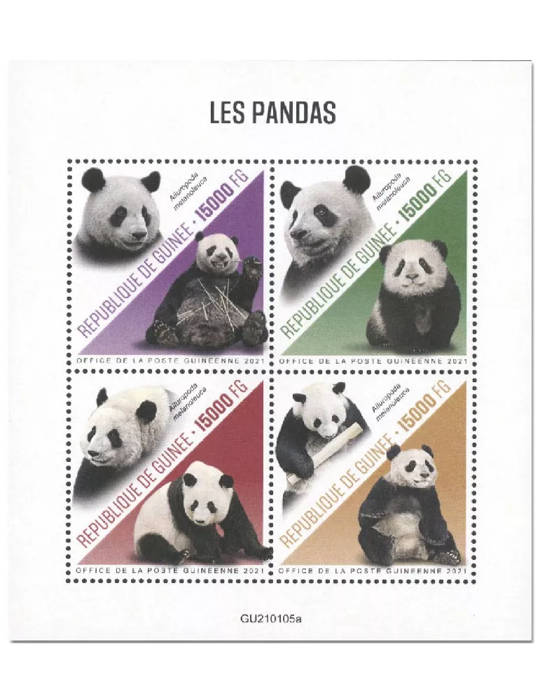 n° 10862/10865 - Timbre GUINEE Poste