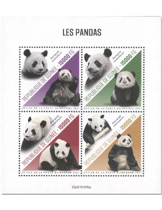 n° 10862/10865 - Timbre GUINEE Poste