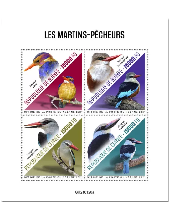 n° 10920/10923 - Timbre GUINEE Poste