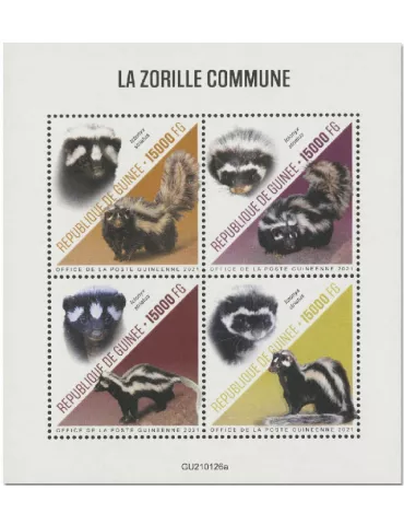 n° 10944/10947 - Timbre GUINEE Poste