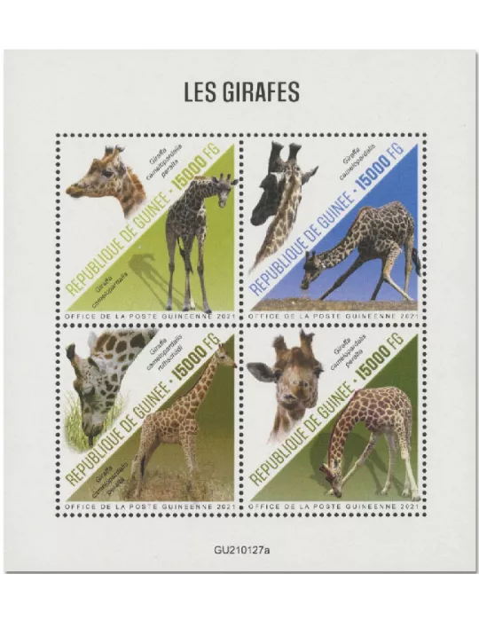 n° 10948/10951 - Timbre GUINEE Poste