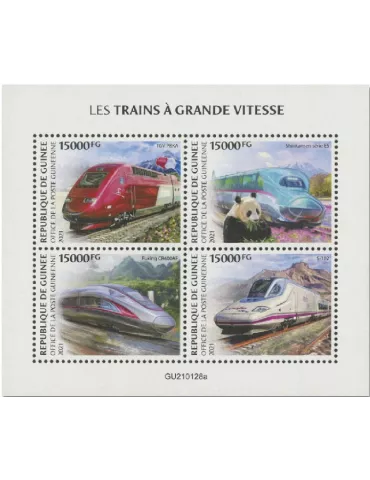 n° 10952/10955 - Timbre GUINEE Poste