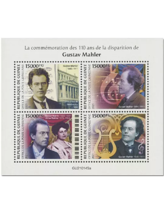 n° 11020/11023 - Timbre GUINEE Poste