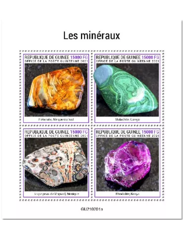 n° 11060/11063 - Timbre GUINEE Poste