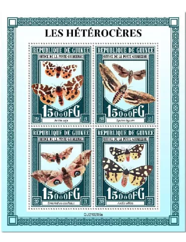 n° 11076/11079 - Timbre GUINEE Poste