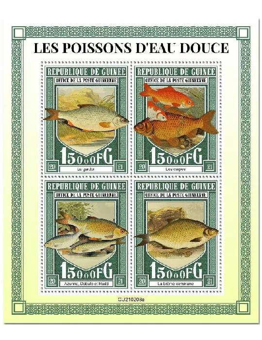 n° 11088/11091 - Timbre GUINEE Poste