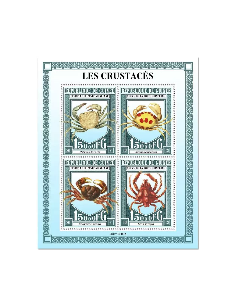 n° 11092/11095 - Timbre GUINEE Poste