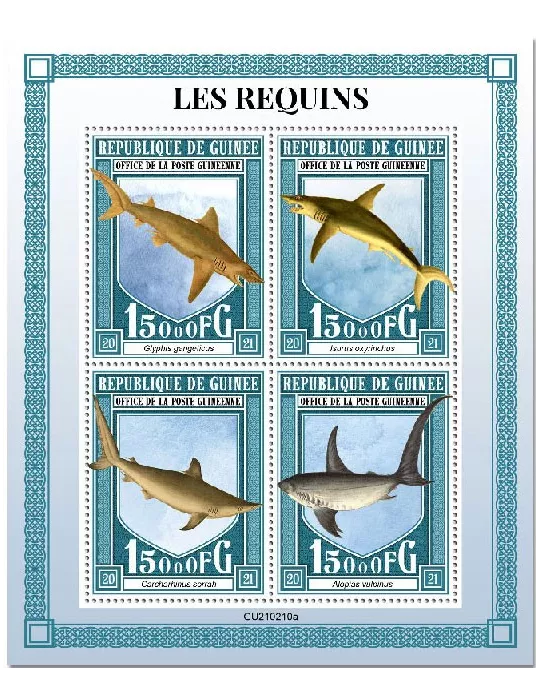 n° 11096/11099 - Timbre GUINEE Poste