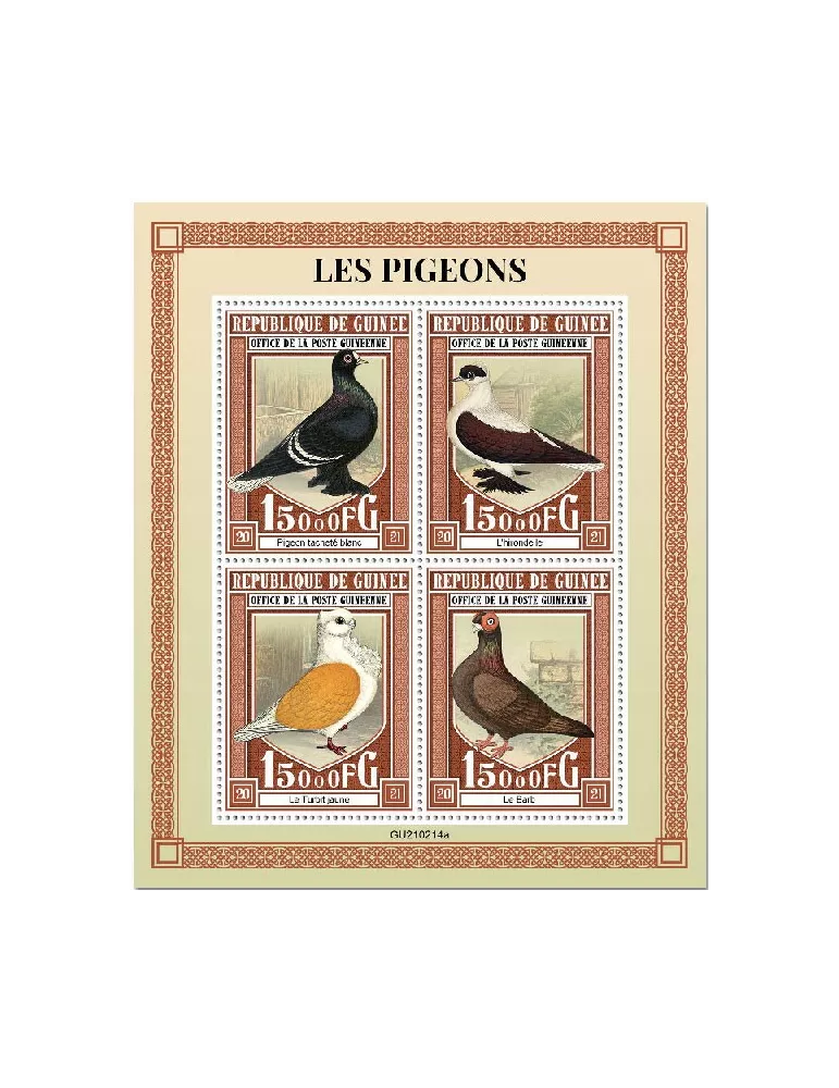 n° 11112/11115 - Timbre GUINEE Poste