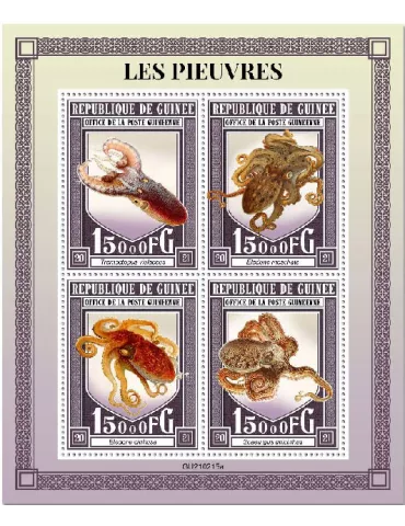 n° 11116/11119 - Timbre GUINEE Poste