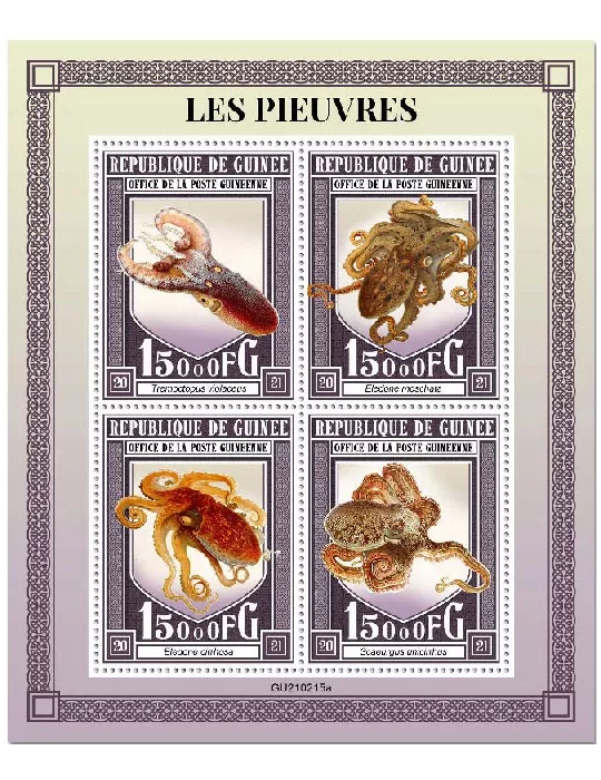 n° 11116/11119 - Timbre GUINEE Poste