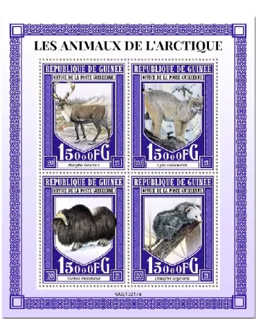 n° 11124/11127 - Timbre GUINEE Poste