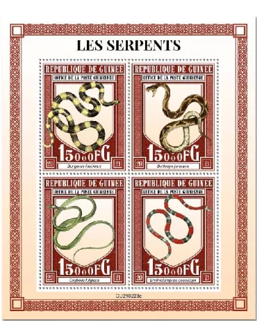 n° 11148/11151 - Timbre GUINEE Poste