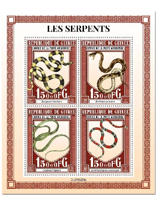 n° 11148/11151 - Timbre GUINEE Poste