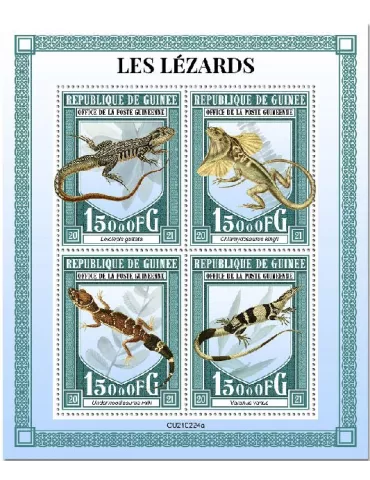 n° 11152/11155 - Timbre GUINEE Poste