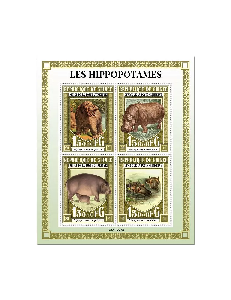 n° 11164/11167 - Timbre GUINEE Poste